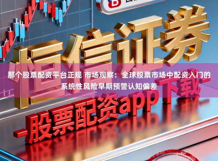 那个股票配资平台正规 市场观察：全球股票市场中配资入门的系统性风险早期预警认知偏差