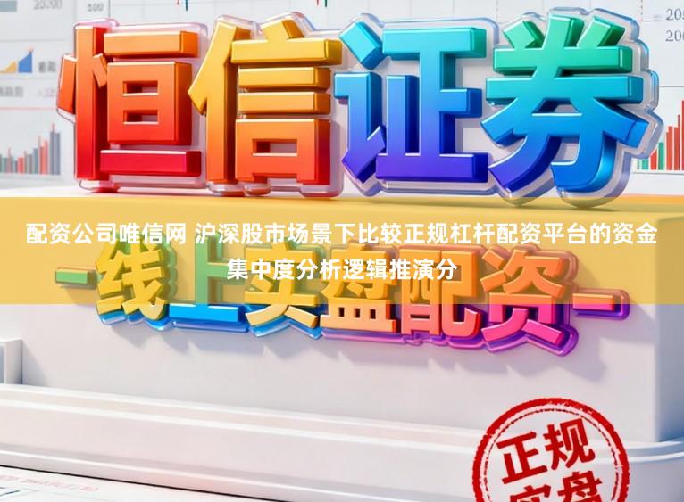 配资公司唯信网 沪深股市场景下比较正规杠杆配资平台的资金集中度分析逻辑推演分