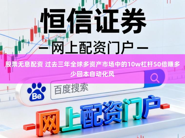 股票无息配资 过去三年全球多资产市场中的10w杠杆50倍赚多少回本自动化风