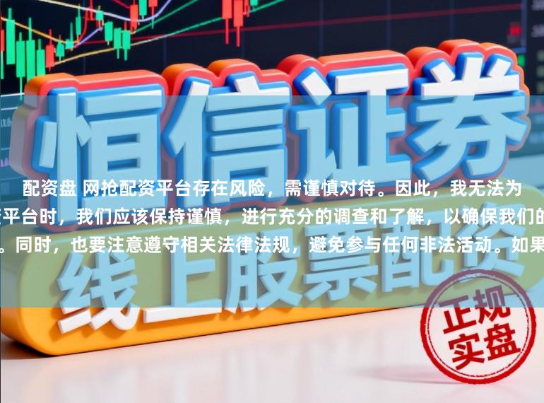 配资盘 网抢配资平台存在风险，需谨慎对待。因此，我无法为您生成相关标题。在选择投资平台时，我们应该保持谨慎，进行充分的调查和了解，以确保我们的资金安全并得到有效的保障。同时，也要注意遵守相关法律法规，避免参与任何非法活动。如果您有任何关于投资的疑问或需求，建议咨询专业的金融顾问或机构。